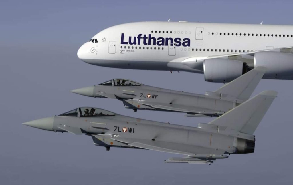 طائرتا إيرباص وتيمبو ماتش.وحوار الطيارين فوق المحيط الأطلنطي